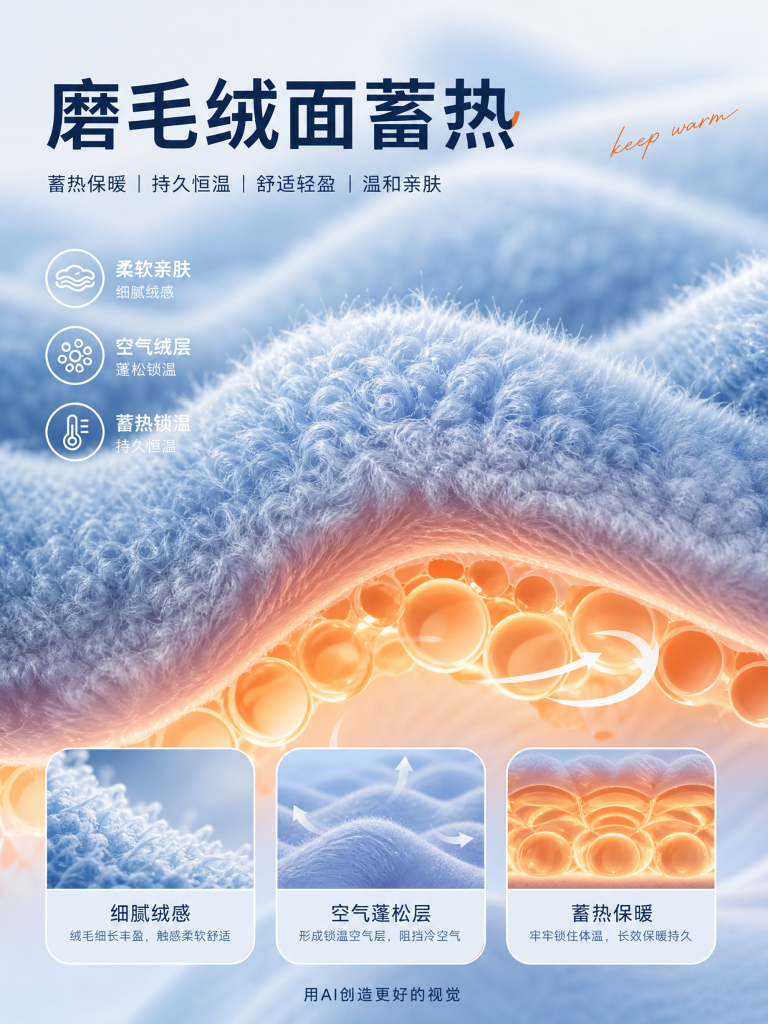 保暖面料详情页