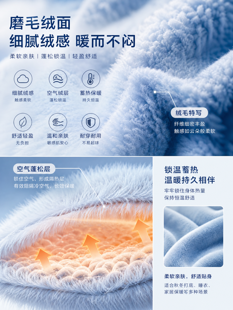 保暖面料详情页